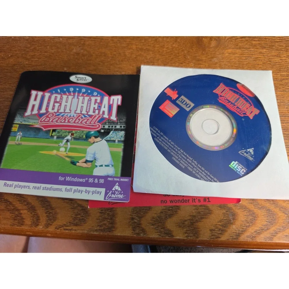 High Heat Baseball 1999 PC Big Box Factory Sealed Windows 95 98 SmartSaver UPC C